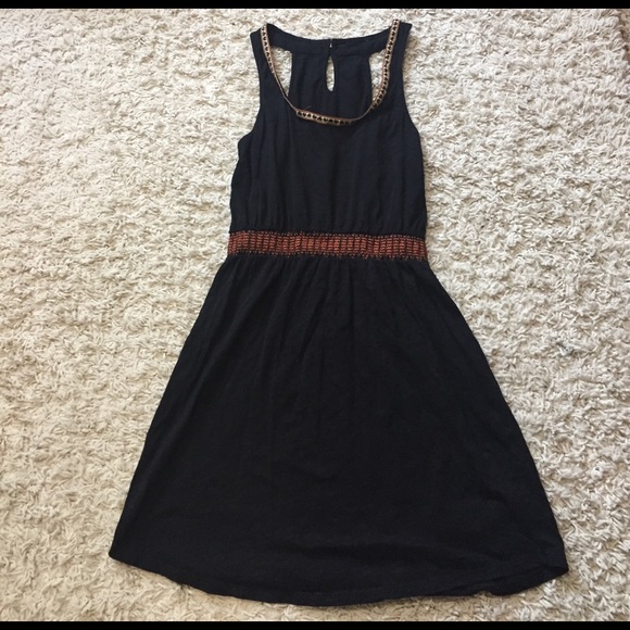 Boho black dress - Picture 1 of 4