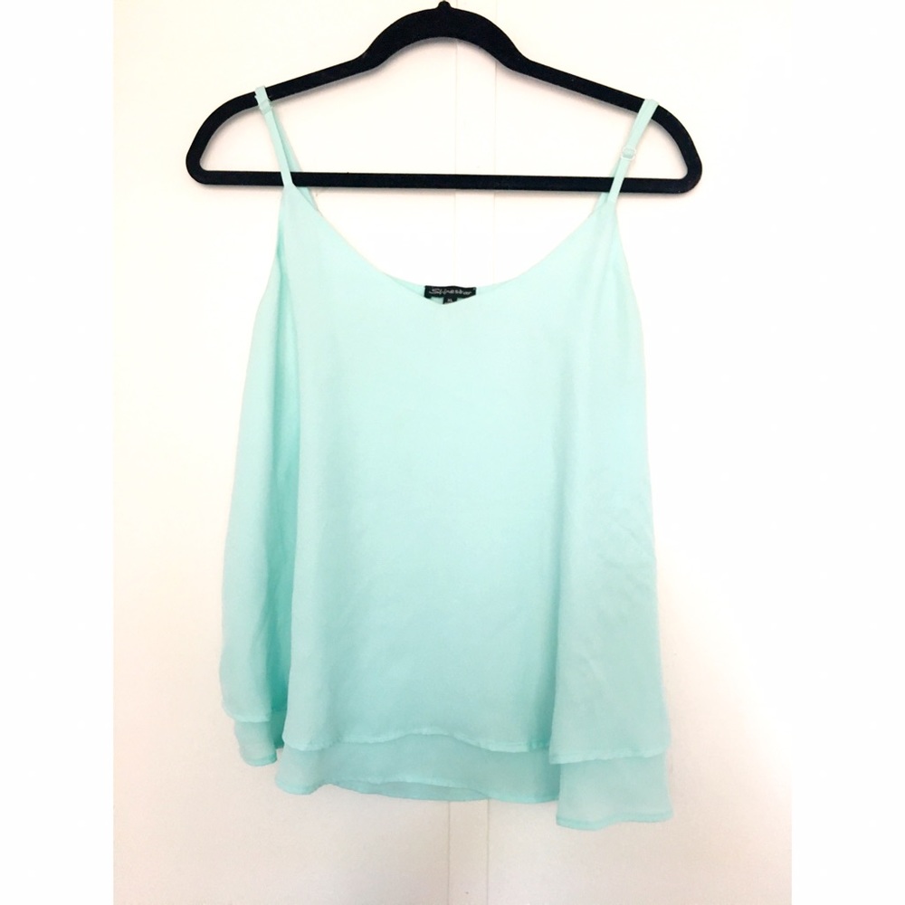 💦Blue tank top 💦💦