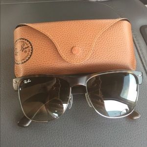 Oversized ray ban club masters