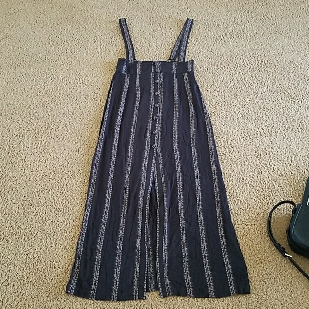 Overall long skirt size s
