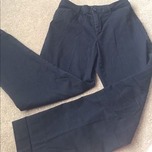 Lauren Ralph Lauren black Capri slacks.  4 Petite.