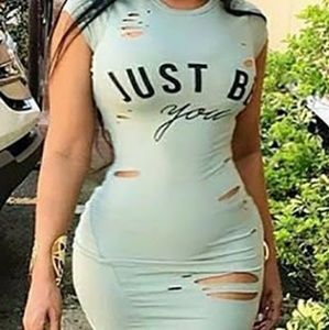 NEW! JUST BE U T-SHIRT DRESS