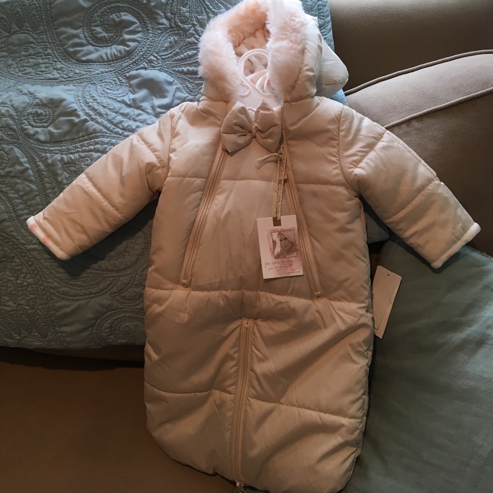 Baby girl winter snuggie