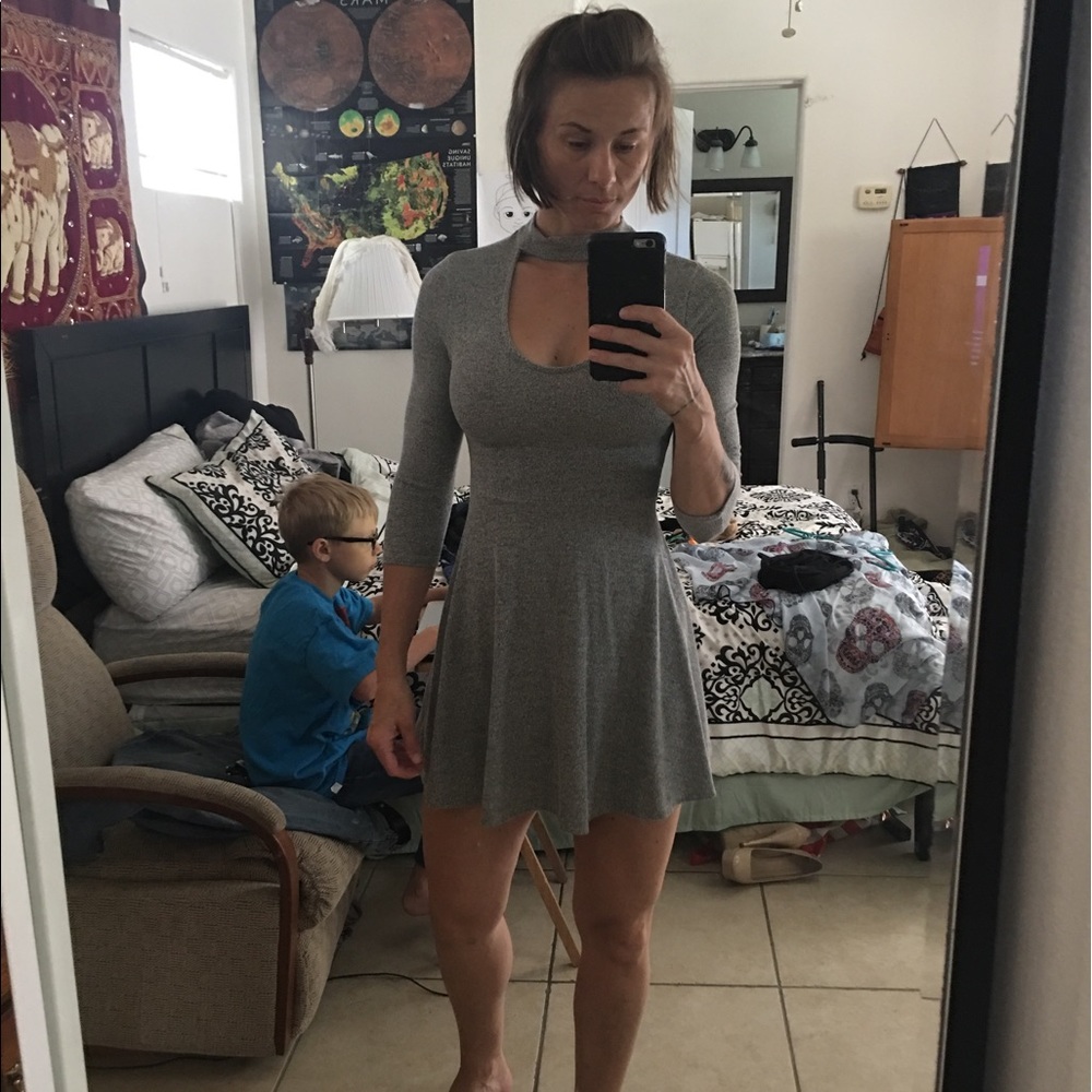 Grey dress