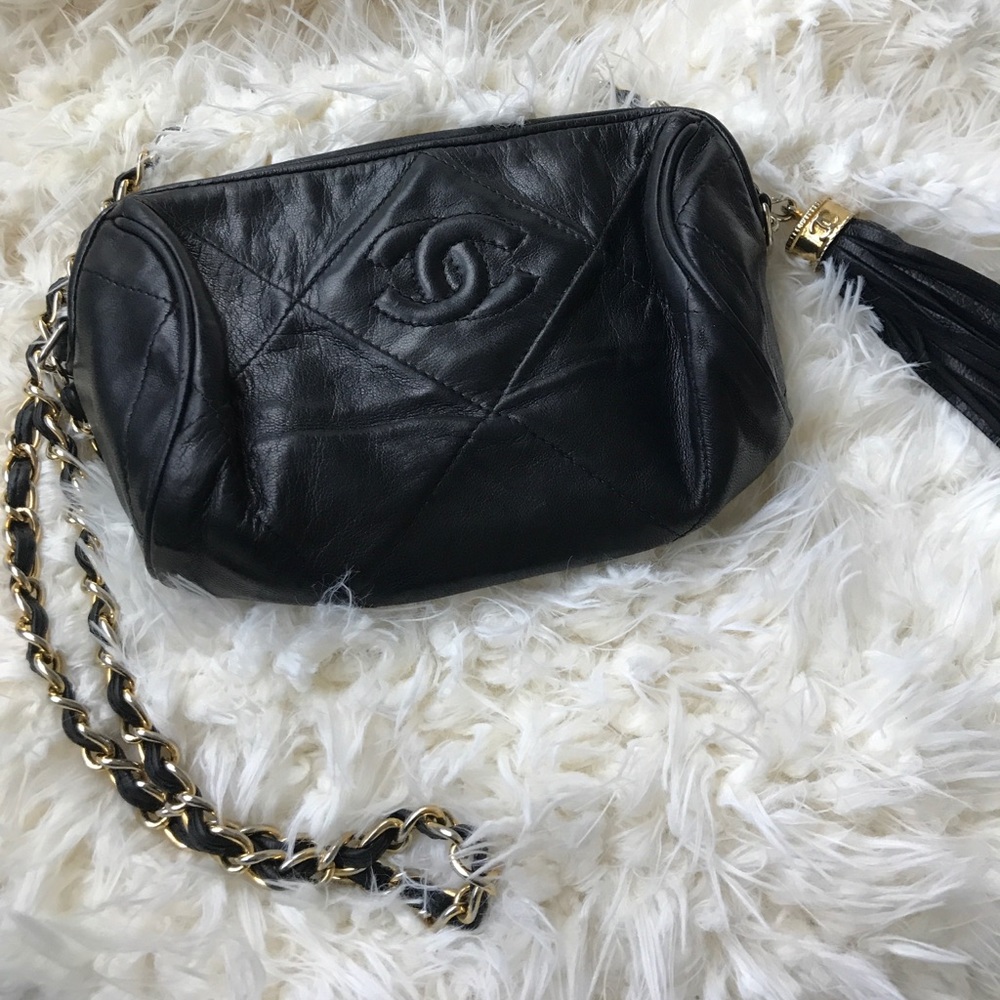 Sold- Vintage Chanel Quilted Shoulder Bag