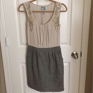 ⭐️ EUC Anthropologie Beaded Dress ⭐️