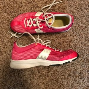 Pink Nike sneakers