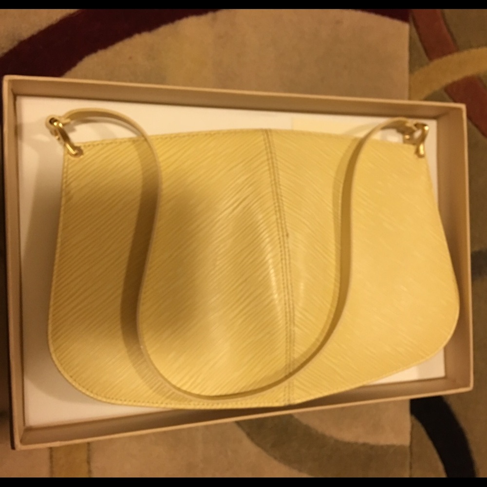 SOLD - Louis Vuitton Epi Pochette Shoulder Bag