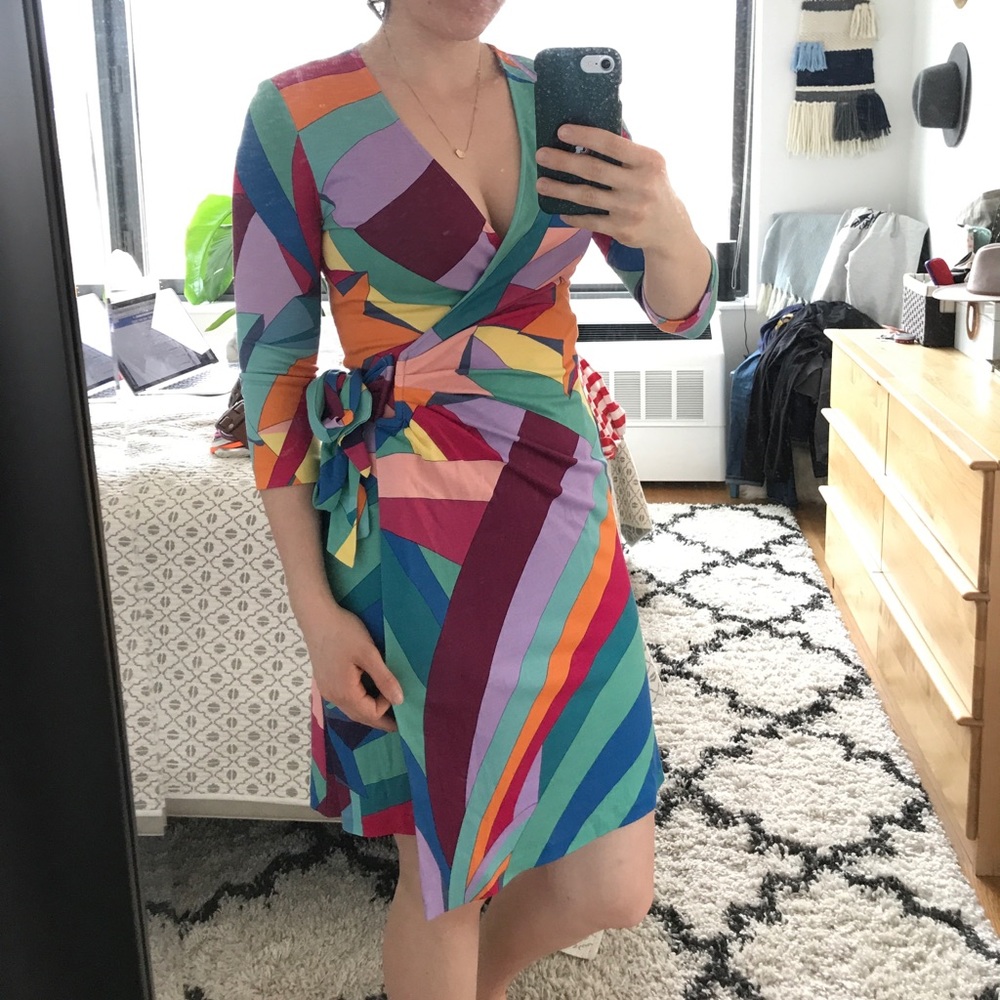 Diane Von Furstenberg Wonder Woman wrap dress