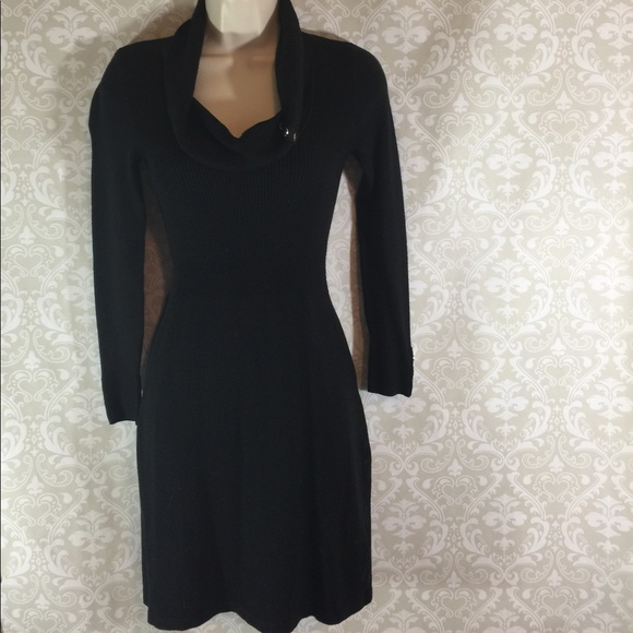 White House Black Market Dresses & Skirts - White House Black Market Black Sweater Dress
