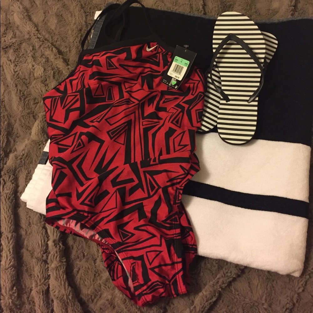 Nike racer back one piece NWT