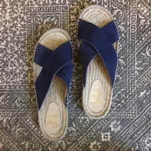 Pinaz Leather Slip-On Sandal