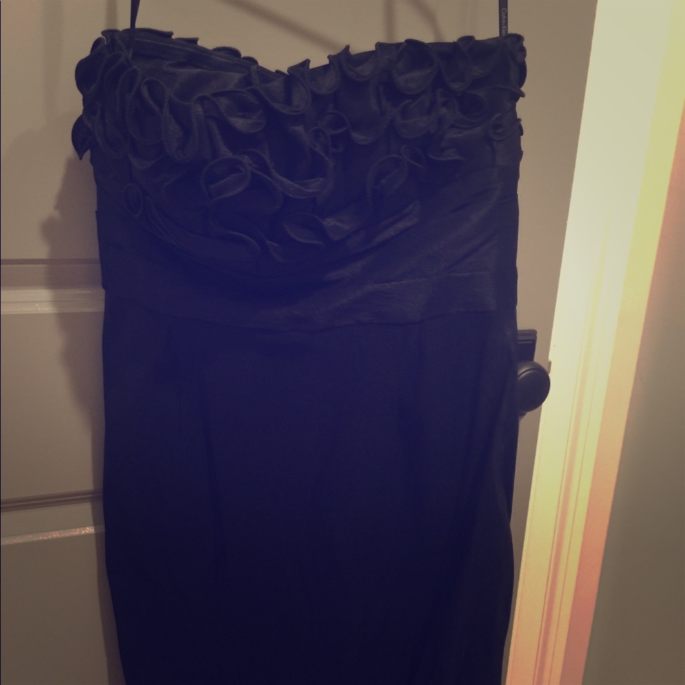 Black cocktail dress