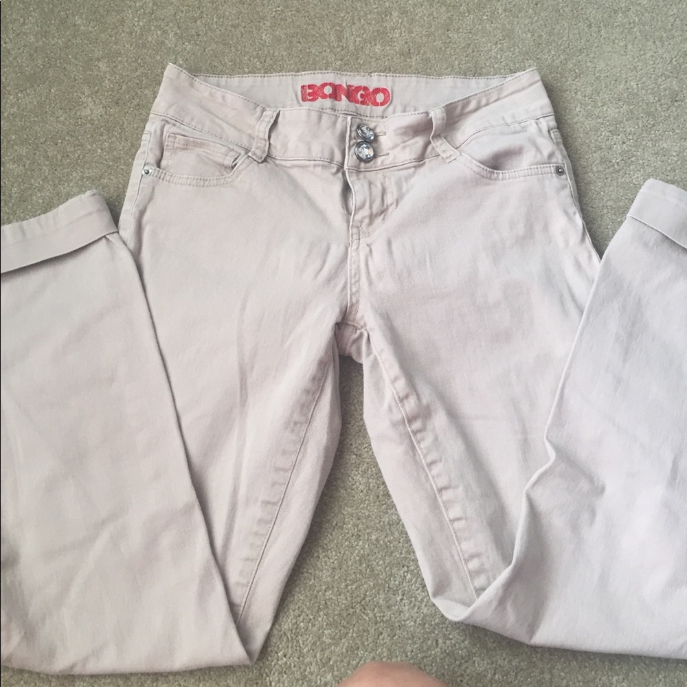Bongo brand tan Capri jeans