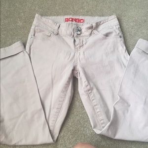 Bongo brand tan Capri jeans