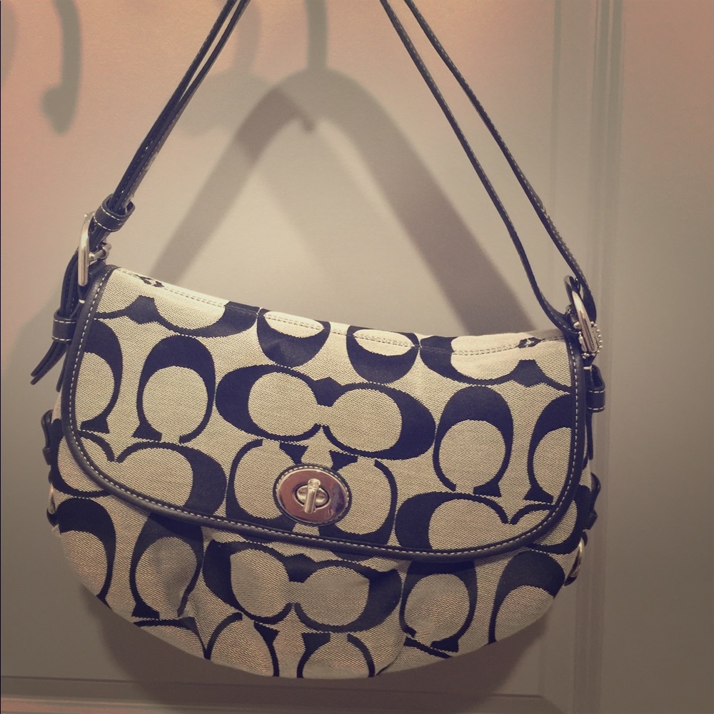 Coach black purse