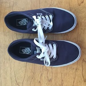 Navy Vans Sneakers