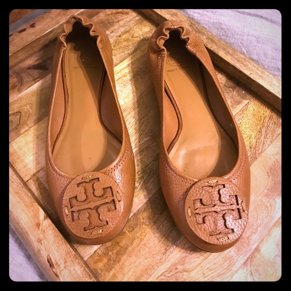 Tory Burch Leather Ballet Flat