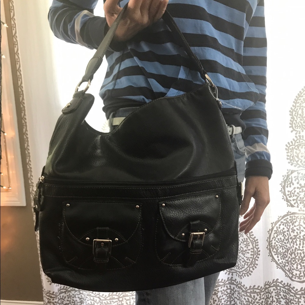 Liz Claiborne leather Tote