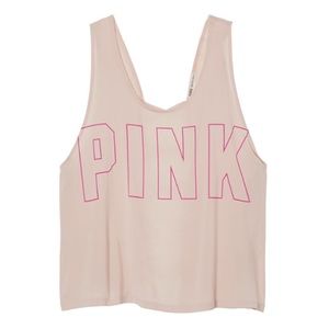 BUNDLE OF TWO PINK VS Muscle Tee! NWT