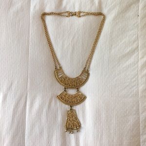 Gold plated necklace