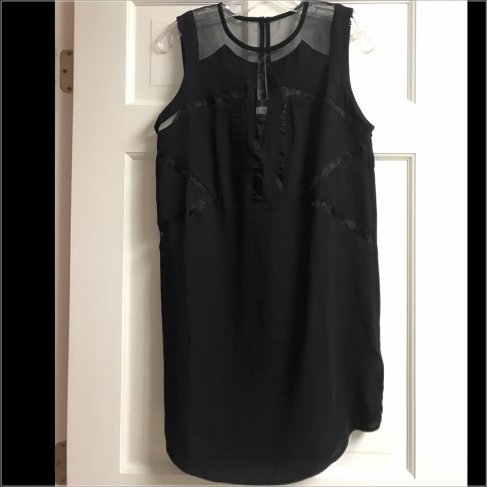 Black Lazer Cut Out Dress