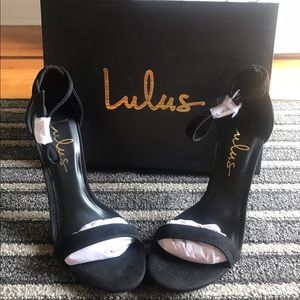 LULU'S STRAPPY HEELS