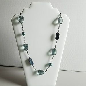 lia sophia Blue Ice necklace