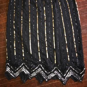 Nordstrom Black Intricate Skirt