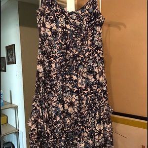 Asymmetrical bottom Angie sundress