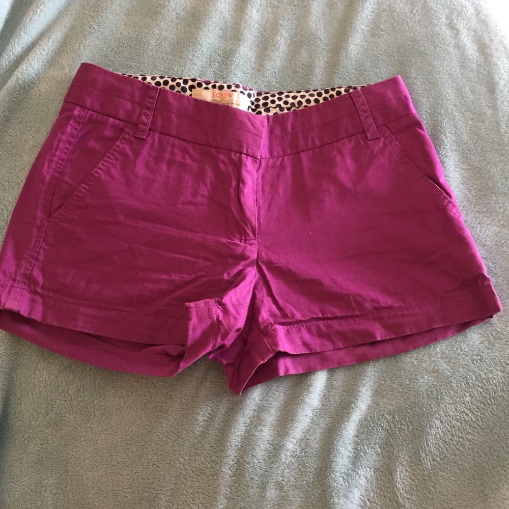 J Crew 3" chino short