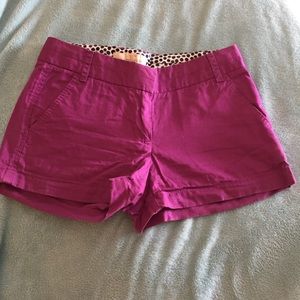 J Crew 3" chino short