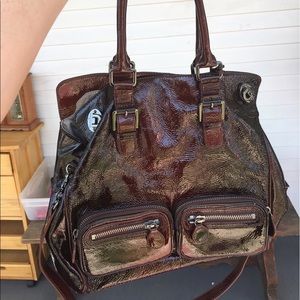 Elliott Luca Brown Leather Purse