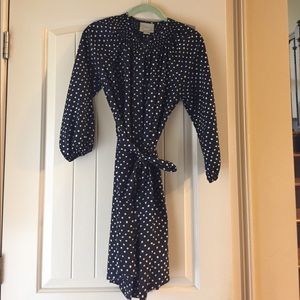 Maeve polka dot dress