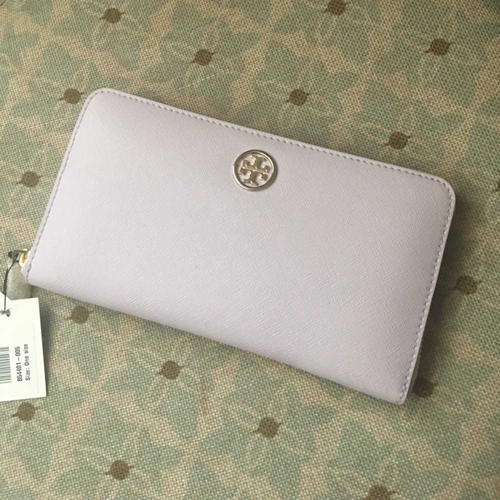 Lavender Tory Burch Wallet NWT