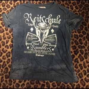 Men's salvage t shirt