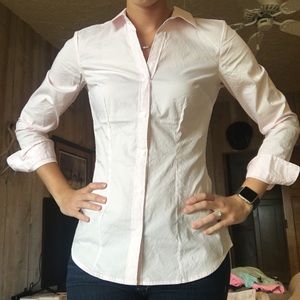 Light pink button down