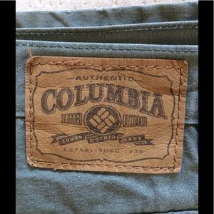 Columbia Jeans in nice sage green color.