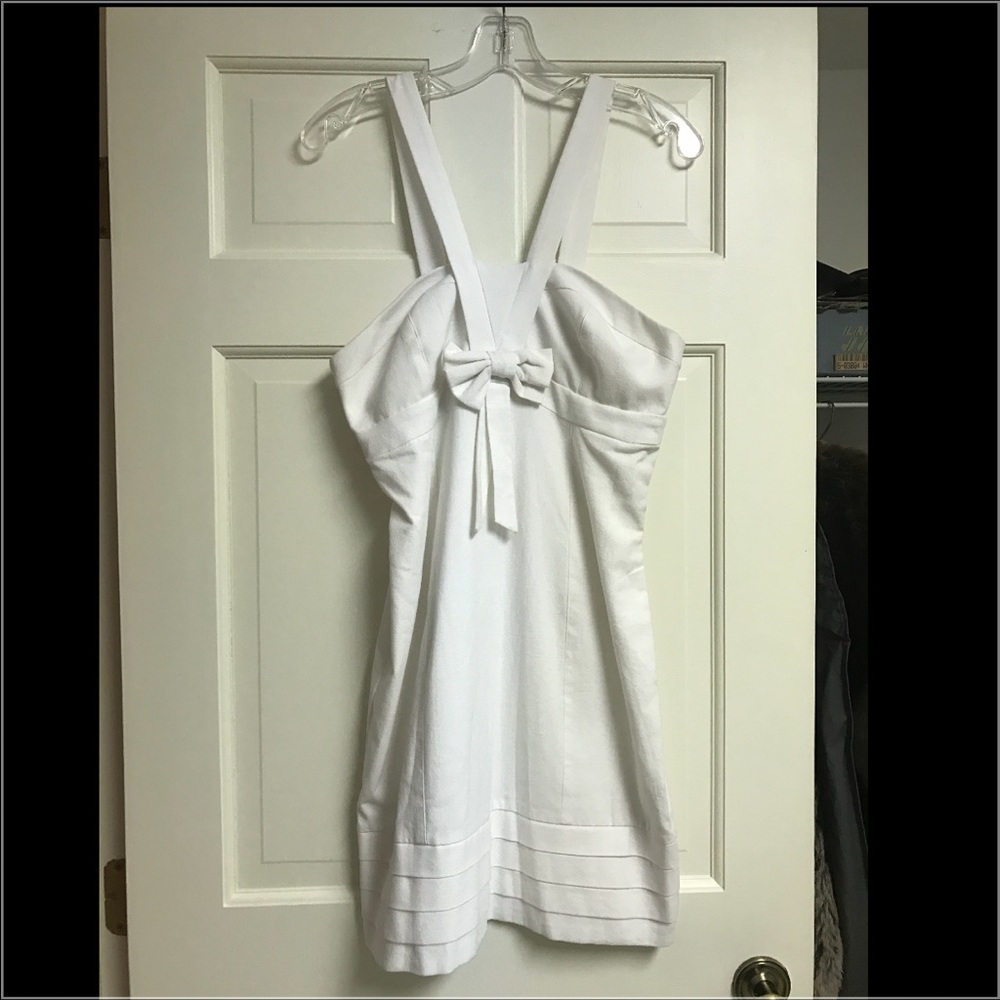 Strappy Bow Front Dress