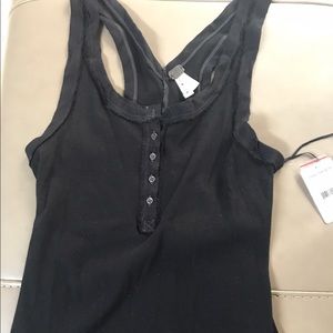 Free people black tank NWT