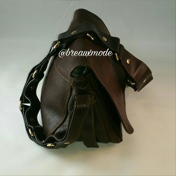 Celine - Leather Flap Shoulder Bag - Picture 2 of 5