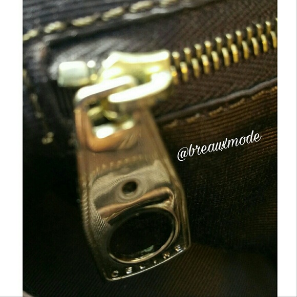  Celine - Leather Flap Shoulder Bag - Picture 3 of 5