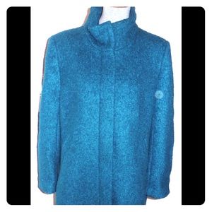 Funnel Neck Car Coat