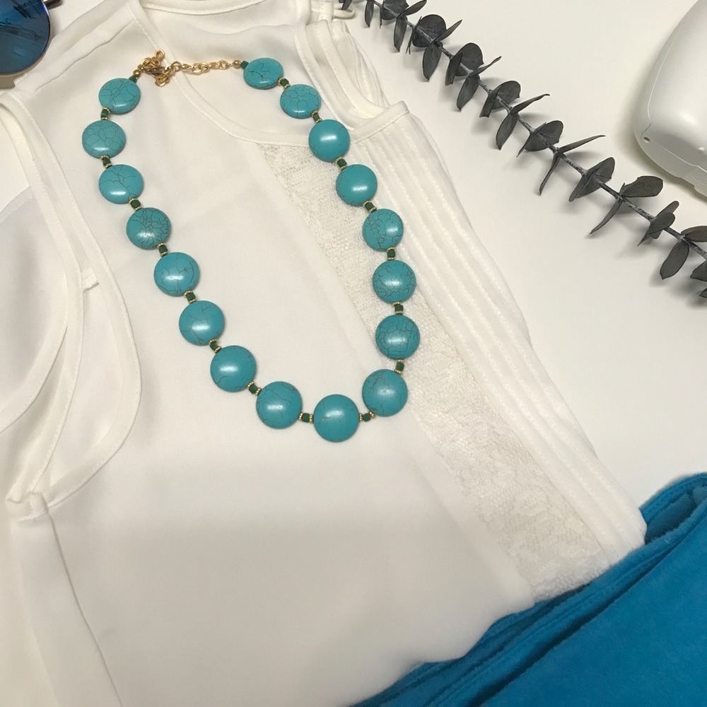 NEW!!! Turquoise Earth necklace