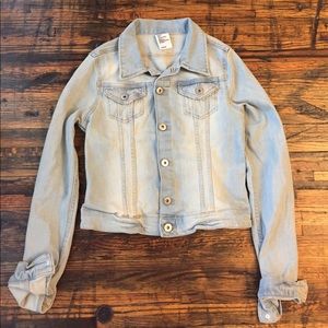 H&M Light Denim Cropped Jacket