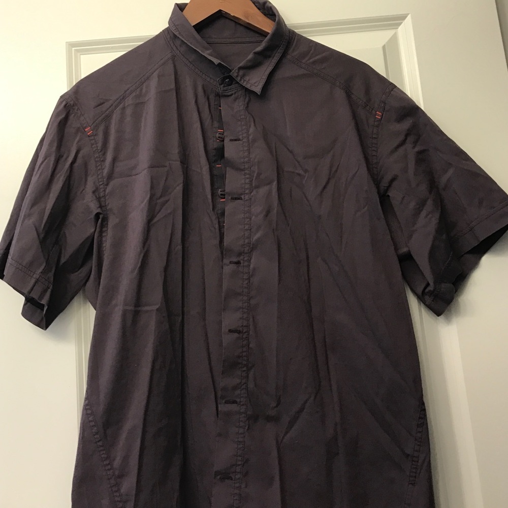 Arcteryx Lavender Grey Button Up