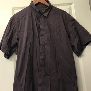 Arcteryx Lavender Grey Button Up