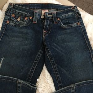 True Religion bell bottom jeans