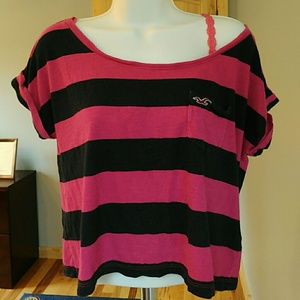 Off-the-shoulder crop top