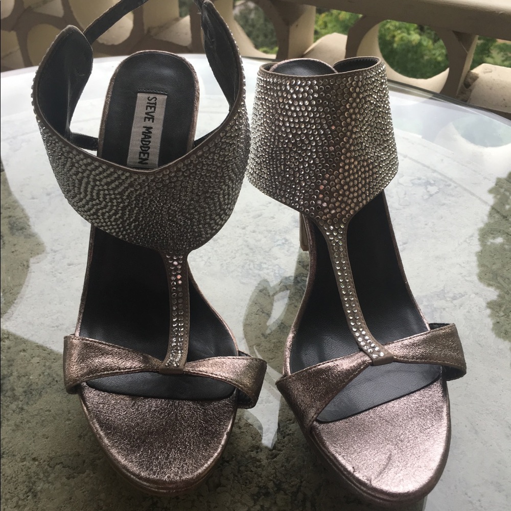 Pewter High Heels